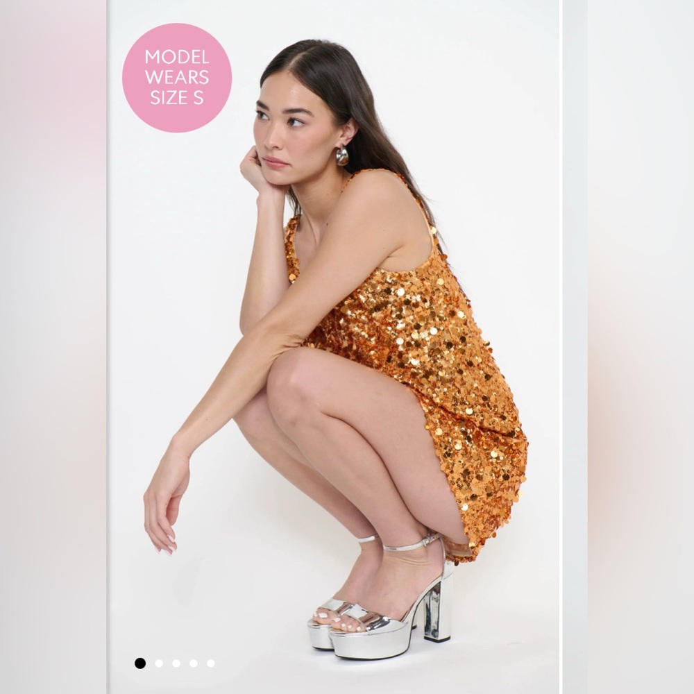 After Hours Sequin Mini Dress